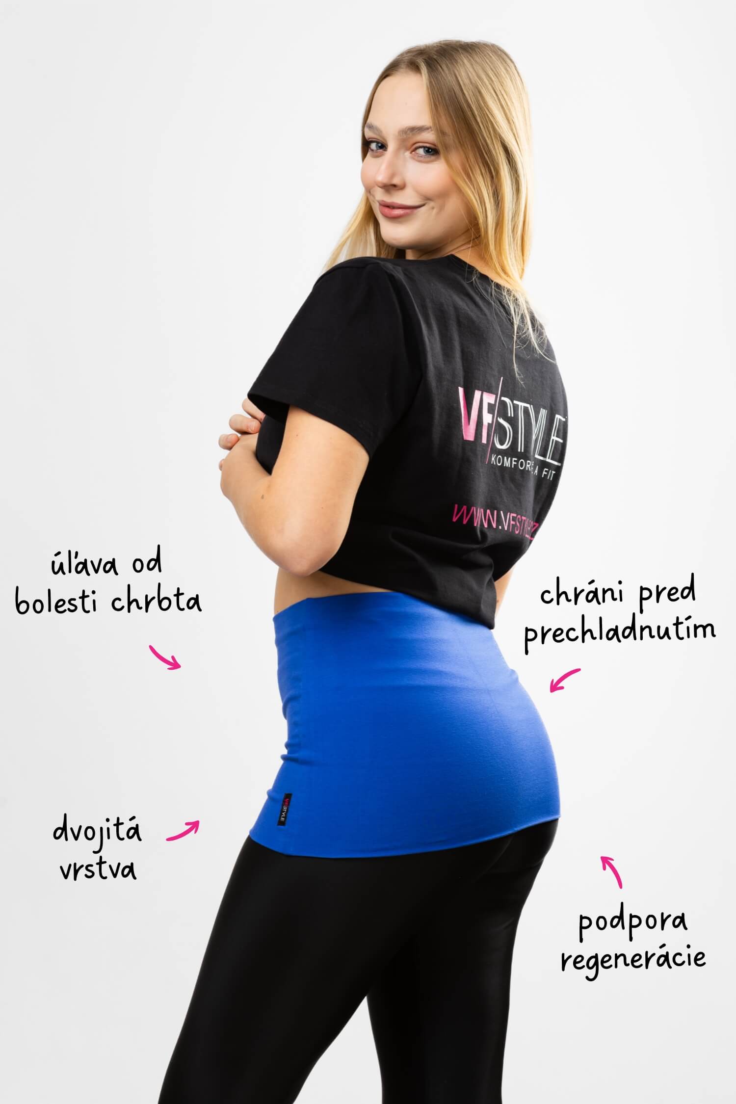 Ľadvinový pás Premium modrý – výhody produktu